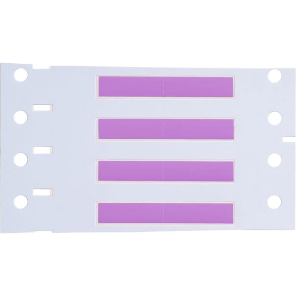 Brady Write On Violet Wire Marker Sleeves, PermaSleeve(R) Polyolefin, PS-125-150-VT-S-2 - PS-125-150-VT-S-2