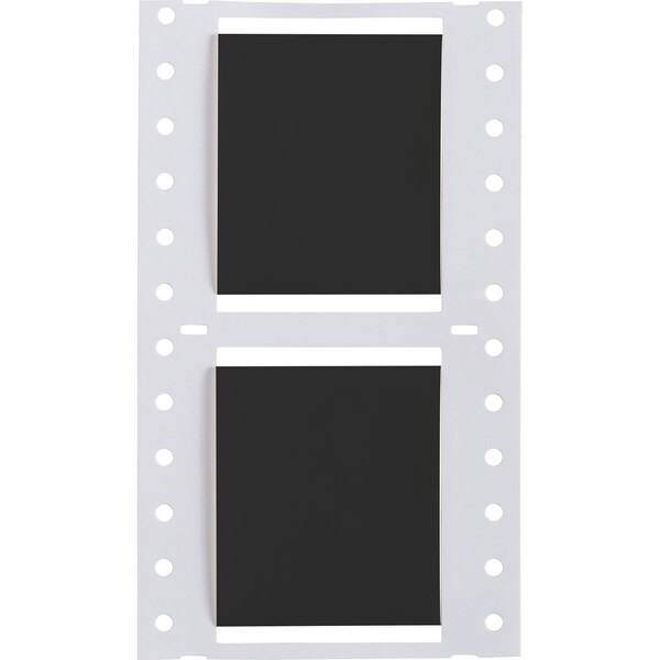 Brady Write On Black Wire Marker Sleeves, PermaSleeve(R) Polyolefin, HX-1500-3-BK - HX-1500-3-BK