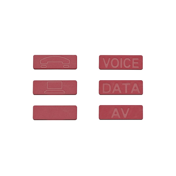Leviton CRIMPING MATERIALS ICONS ATLAS-X1 JK RD - ICONS-ICR