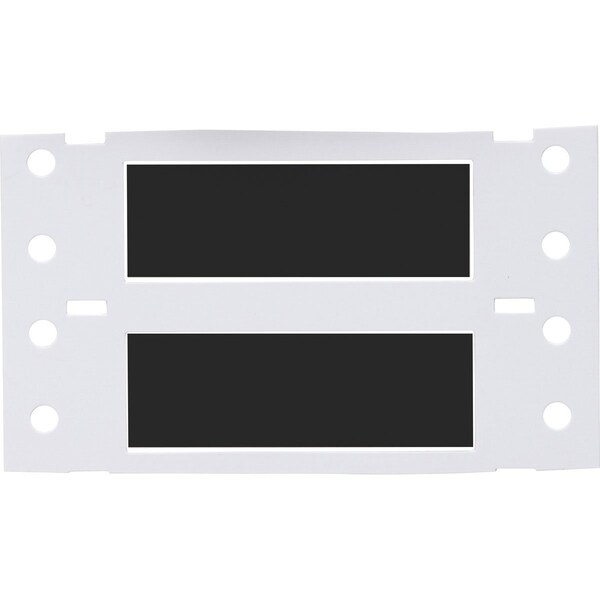 Brady Write On Black Wire Marker Sleeves, PermaSleeve(R) Polyolefin, 2HX-500-2-BK - 2HX-500-2-BK