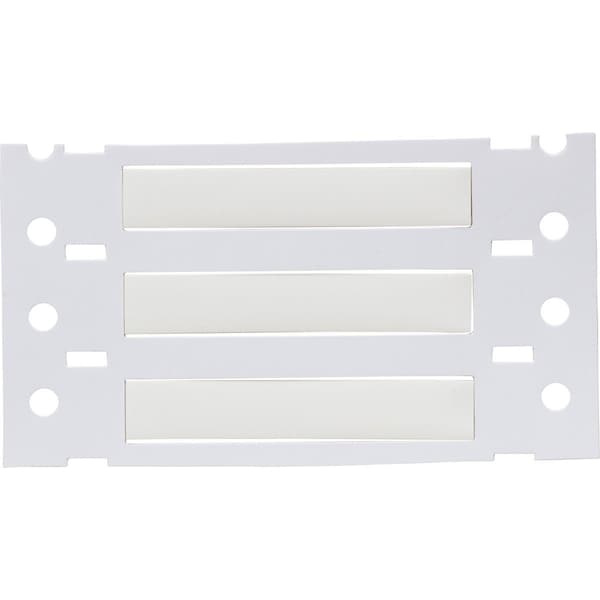 Brady PermaSleeve HX Heat Shrink Double Sided Wire Marking Sleeves, 0.187 in. Dia x 2.3 in. W, White - 2HX-187-2.3-WT