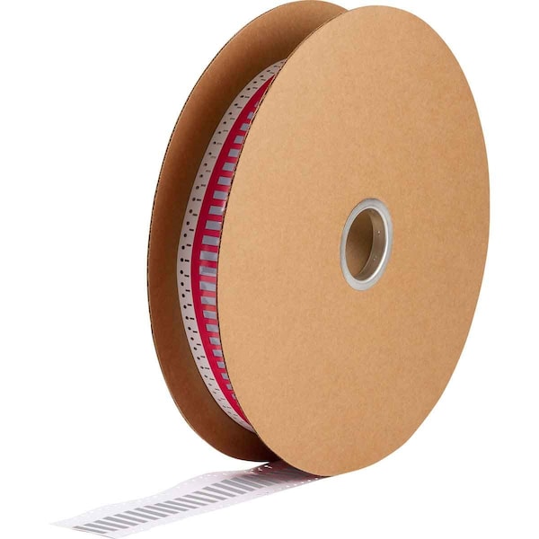 Brady PermaSleeve HX Heat Shrink Double Sided Wire Marking Sleeves, 0.094 in. x 1 in. W, Gray, Roll of 20000 - 2HX-094-2-GY-J-2