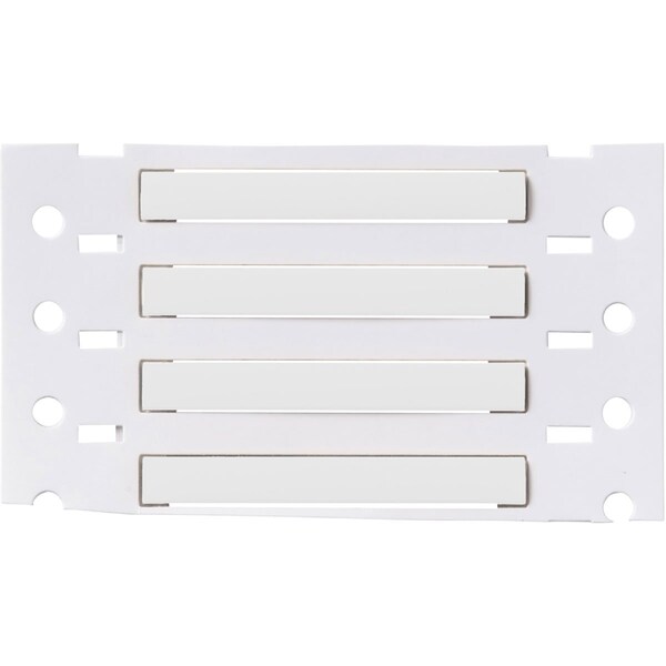 Brady BSP45 Series PermaSleeve Low Smoke Zero Halogen Wire Marking Sleeves, 0.125 in. Dia x 2 in. W, White - SA-2LSZH-125-2-WT