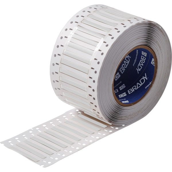 Brady BSP45 Series PermaSleeve Low Smoke Zero Halogen Wire Marking Sleeves, 0.125 in. Dia x 2 in. W, White - SA-2LSZH-125-2-WT