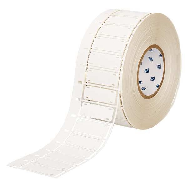 Brady 2-13/64" x 13/32" White Wire Marker Tag, Nomex(R) - HSNX-400-2-WT