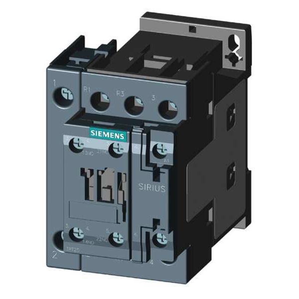 Contacto magnético IEC de Siemens, 4 polos, 24 V CA, 25 A, Reversión: No - 3RT25261AC20