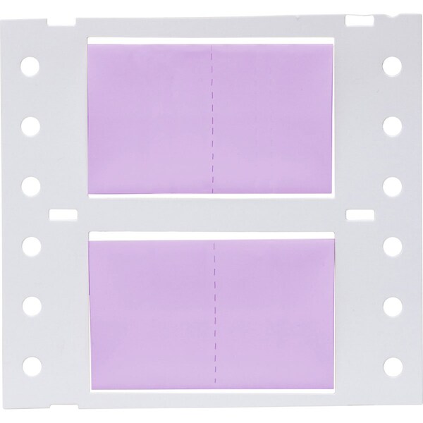 Brady Write On Violet Wire Marker Sleeves, PermaSleeve(R) Polyolefin, PS-750-2-VT-S-2 - PS-750-2-VT-S-2