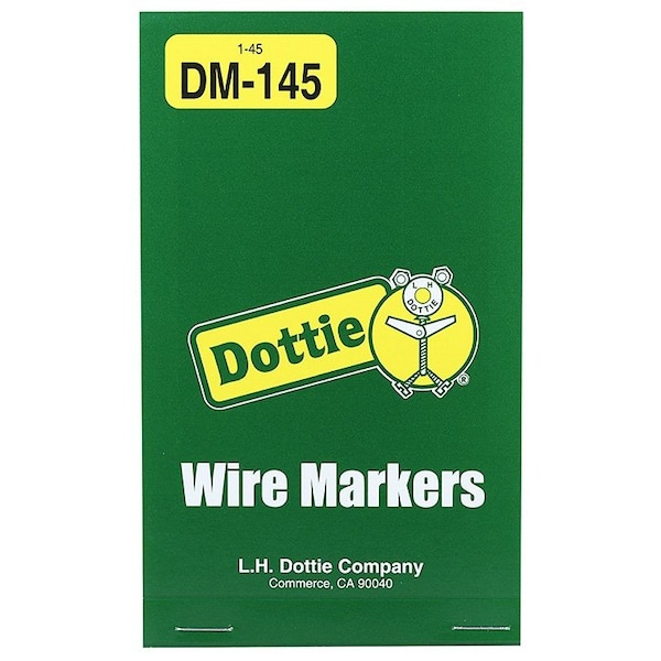 Dottie L.H. Dottie Vinyl Cloth Wire Marker Book (1-45) - DM145