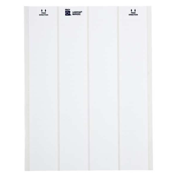 Brady Write On Wire Marker, Silver, LAT-21-773-1 - LAT-21-773-1