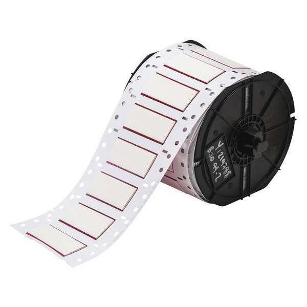 Brady 2" x 27/32" White Wire Marking Sleeves, B33-500-2-7642 - B33-500-2-7642