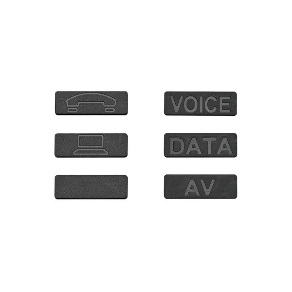 Leviton CRIMPING MATERIALS ICONS ATLAS-X1 JK BK - ICONS-ICE