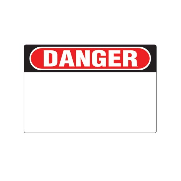 Panduit Thermal Transfer Polyester, DANGER Label - C400X600A41