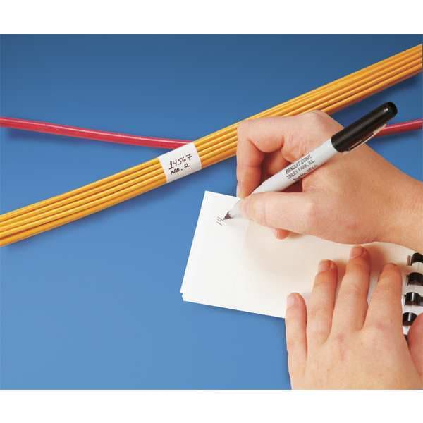 Panduit Mrkrcards, Vyl, Blank, 1.0"x3.0", 60mar, Wht - PSCB-3Y