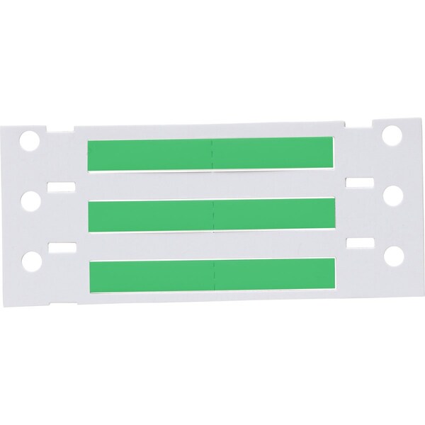 Brady PermaSleeve HX Heat Shrink Double Sided Wire Marking Sleeves, 0.094 in.x 1 in. W, Green, 20000/RL - 2HX-094-2-GR-J-2