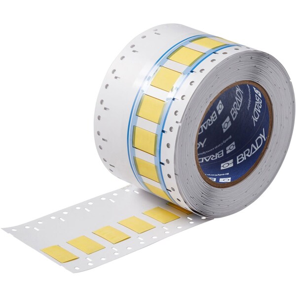 Brady BSP45 Series PermaSleeve Heat Shrink Polyolefin Wire Marking Sleeves, 0.375 in. Dia x 1 in. W, Yellow - SA-3PS-375-1-YL