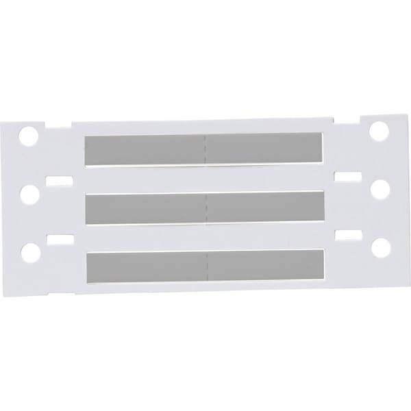 Brady PermaSleeve HX Heat Shrink Double Sided Wire Marking Sleeves, 0.125 in. x 1 in. W, Gray, Roll of 20000 - 2HX-125-2-GY-J-2