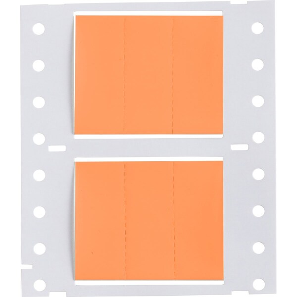 Brady PermaSleeve HX Heat Shrink Double Sided Wire Marking Sleeves, Orange, 1 in. Dia x 0.67 in. W - 2HX-1000-2-OR-3
