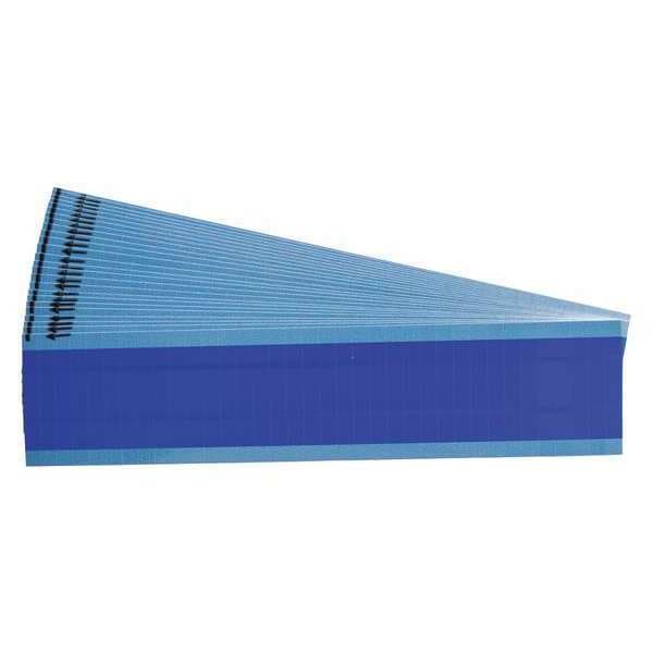 Brady Wire Markers, NEMA, Color Light Blue, PK25 - TWM-COL-LB-PK