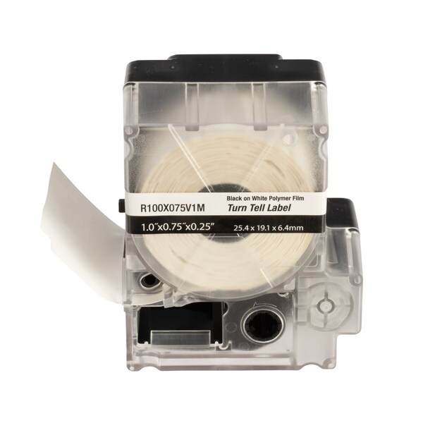 Panduit Mp Cassette, Turn-Tell Self-Laminating L - R100X075V1M