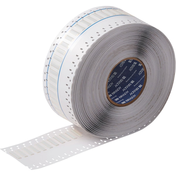 Brady BSP45 Series PermaSleeve Low Smoke Zero Halogen Wire Marking Sleeves, 0.125 in. Dia x 1 in. W, White - SA-2LSZH-125-1-WT