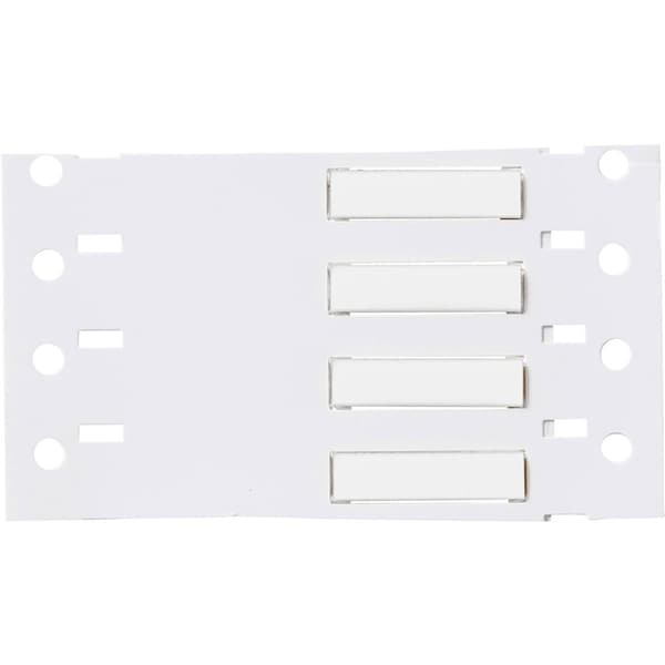 Brady BSP45 Series PermaSleeve Low Smoke Zero Halogen Wire Marking Sleeves, 0.125 in. Dia x 1 in. W, White - SA-2LSZH-125-1-WT
