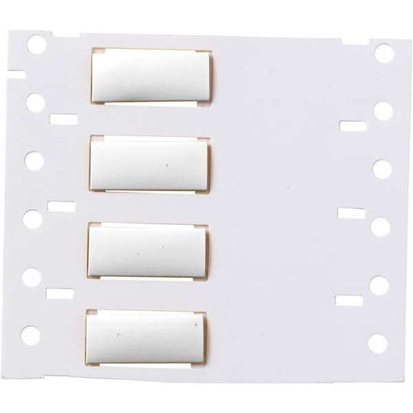 Brady BSP45 Series PermaSleeve Low Smoke Zero Halogen Wire Marking Sleeves, 0.25 in. Dia x 1 in. W, White - SA-2LSZH-250-1-WT