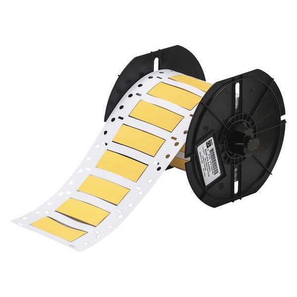 Brady 2" x 41/64" Yellow Wire Marking Sleeves, B33-375-2-342YL - B33-375-2-342YL