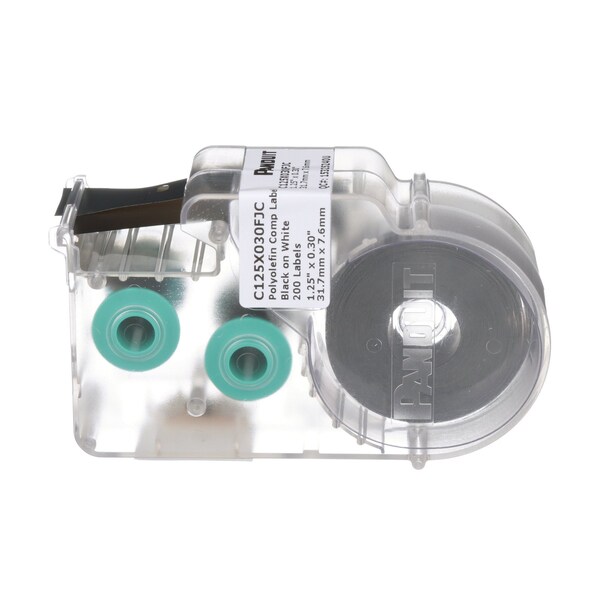 Panduit P1 Cassette, Network Label, Adhesive Polyolefin, 1.25", C125X030FJC - C125X030FJC