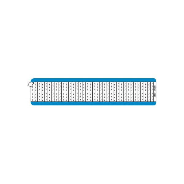Panduit Pre-Printed WM Card, Vinyl Cloth, 0.36" - PCM-150-174