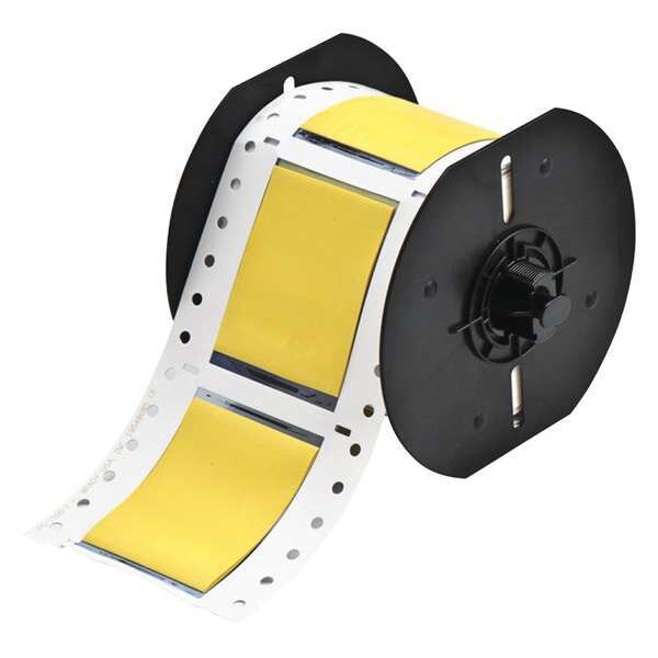 Brady 2" x 2-7/16" Yellow Wire Marking Sleeves, B33-1500-2-342YL - B33-1500-2-342YL