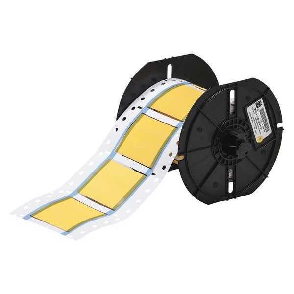 Brady 2" x 1-21/32" Yellow Wire Marking Sleeves, B33-1000-2-342YL - B33-1000-2-342YL