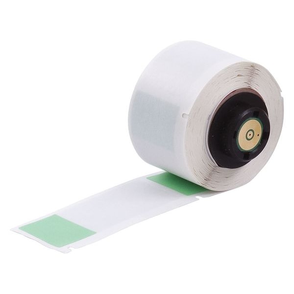 Brady 1" x 2-1/2" Green on Translucent Label, Vinyl - PTL-21-427-GR