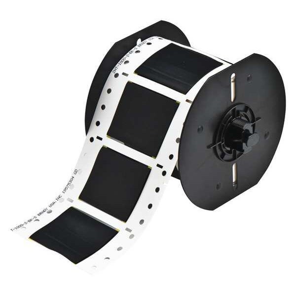 Brady 2" x 1-21/32" Black Wire Marking Sleeves, B33D-1000-2-342BK - B33D-1000-2-342BK