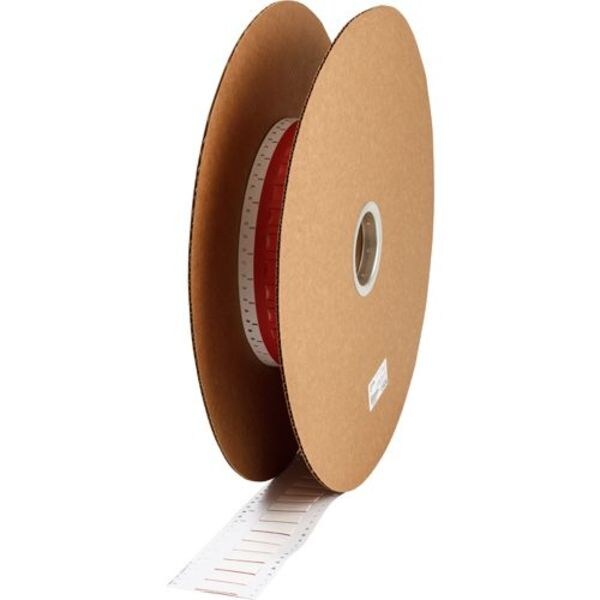 Brady 1-1/2" x 5/8", Wire Marker, Wire Sleeve, Write On Legend, White, HX-375-150-WT-J - HX-375-150-WT-J