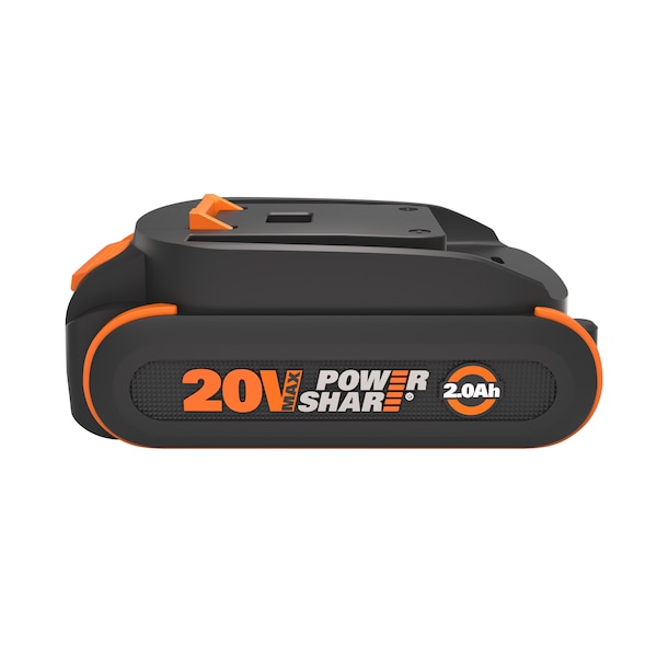 Worx 20V Power Share Lithium-Ion Battery with Indicator, 2.0 Ah - WA3669