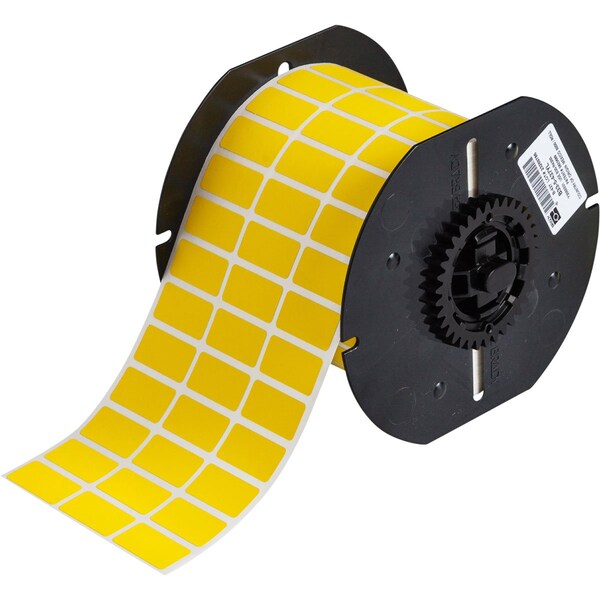 Brady Tedlar Polyvinylflouride Permanent Wire Marking Lbls 0.5in H x 1in W YL 5000/RL - B33-5-437YL