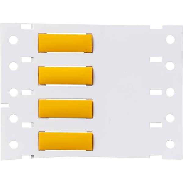 Brady BSP45 Series PermaSleeve Low Smoke Zero Halogen Wire Marking Sleeves, 0.187 in. Dia x 1 in. W, Yellow - SA-2LSZH-187-1-YL