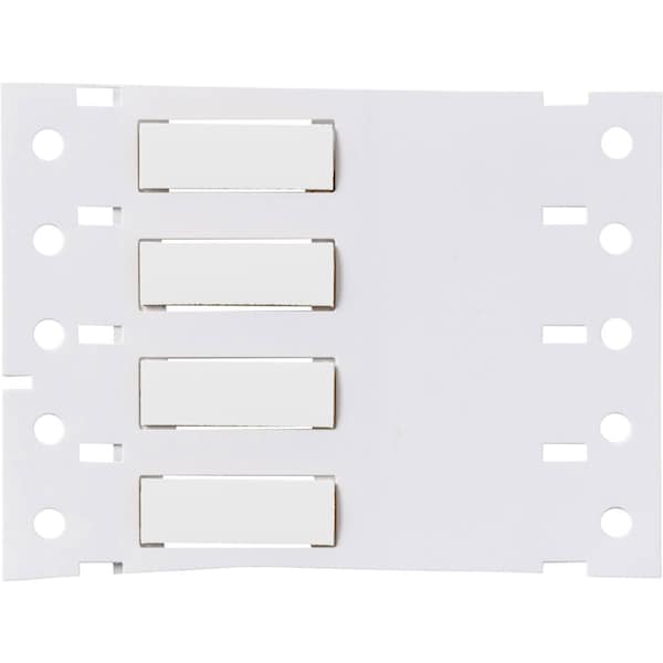 Brady BSP45 Series PermaSleeve Low Smoke Zero Halogen Wire Marking Sleeves, 0.187 in. Dia x 1 in. W, White - SA-2LSZH-187-1-WT