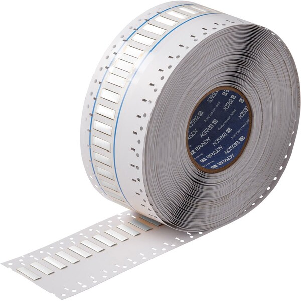 Brady BSP45 Series PermaSleeve Low Smoke Zero Halogen Wire Marking Sleeves, 0.187 in. Dia x 1 in. W, White - SA-2LSZH-187-1-WT