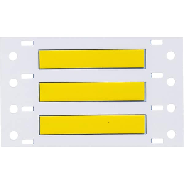 Brady BSP45 Series PermaSleeve Heat Shrink Polyolefin Wire Marking Sleeves, 0.187 in. Dia x 2 in. W, Yellow - SA-3PS-187-2-YL