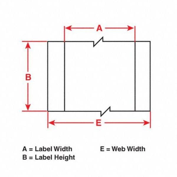 Brady Yellow Tedlar(R) Wire Marker, THT-105-437-YL - THT-105-437-YL