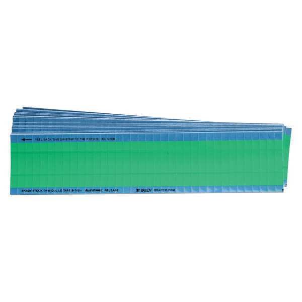 Brady Wire Markers, NEMA, Color Light Green, PK25 - TWM-COL-LG-PK