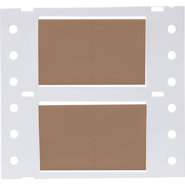 Brady 1" x 1-1/4" Brown Wire Marking Sleeves, 3PS-750-2-BR-2 - 3PS-750-2-BR-2