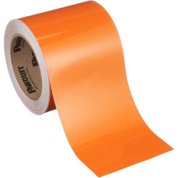 Panduit Reflective Continuous Tape, Orange, 4.00 - T400X000RUT