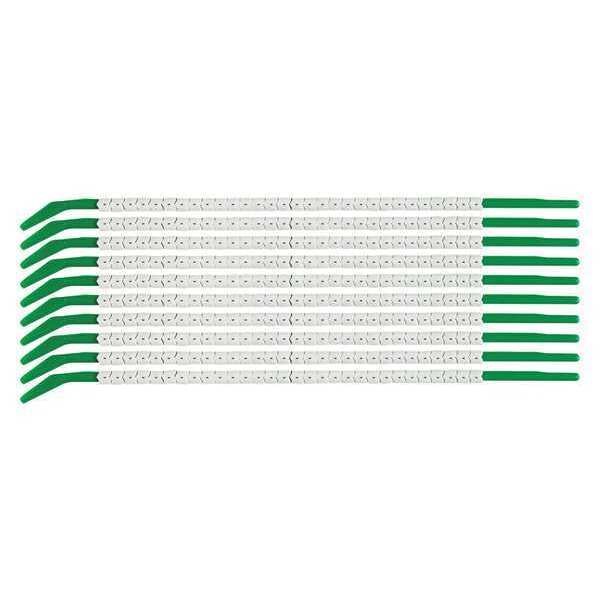 Brady Clip Sleeve Wire Mkrs, Minus, Blk/Wht, PK10, SCN09-MINUS - SCN09-MINUS