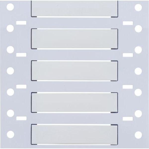 Brady 2" x 7/16", White Wire Marker, Wire Sleeve, 3PS-250-2-WT-S - 3PS-250-2-WT-S