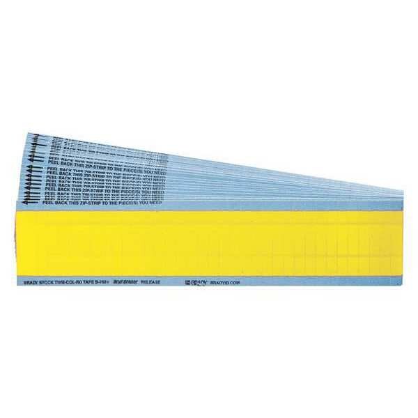 Brady Wire Markers, NEMA, Color Yellow, PK25 - TWM-COL-YL-PK
