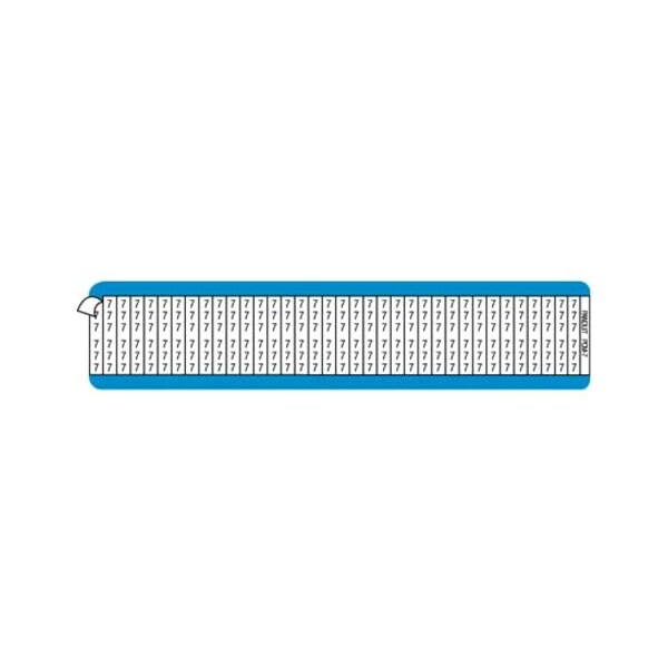Panduit Wire Marker Card, .25" x 1.5", 0, PK25 - PCM-0