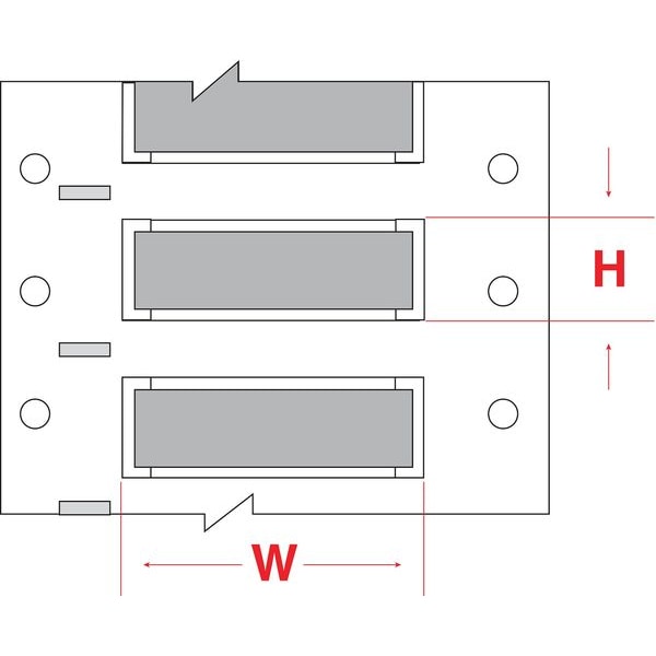Brady Write On Gray Wire Marker Sleeves, PermaSleeve(R) Polyolefin, PS-250-150-GY - PS-250-150-GY