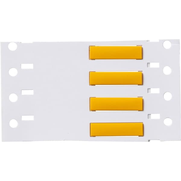 Brady BSP45 Series PermaSleeve Low Smoke Zero Halogen Wire Marking Sleeves, 0.125 in. Dia x 1 in. W, Yellow - SA-2LSZH-125-1-YL